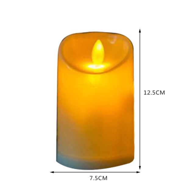 Flickering Flameless Candles -Battery Operated LED Tealights - for Weddings, Parties, and Holidays"