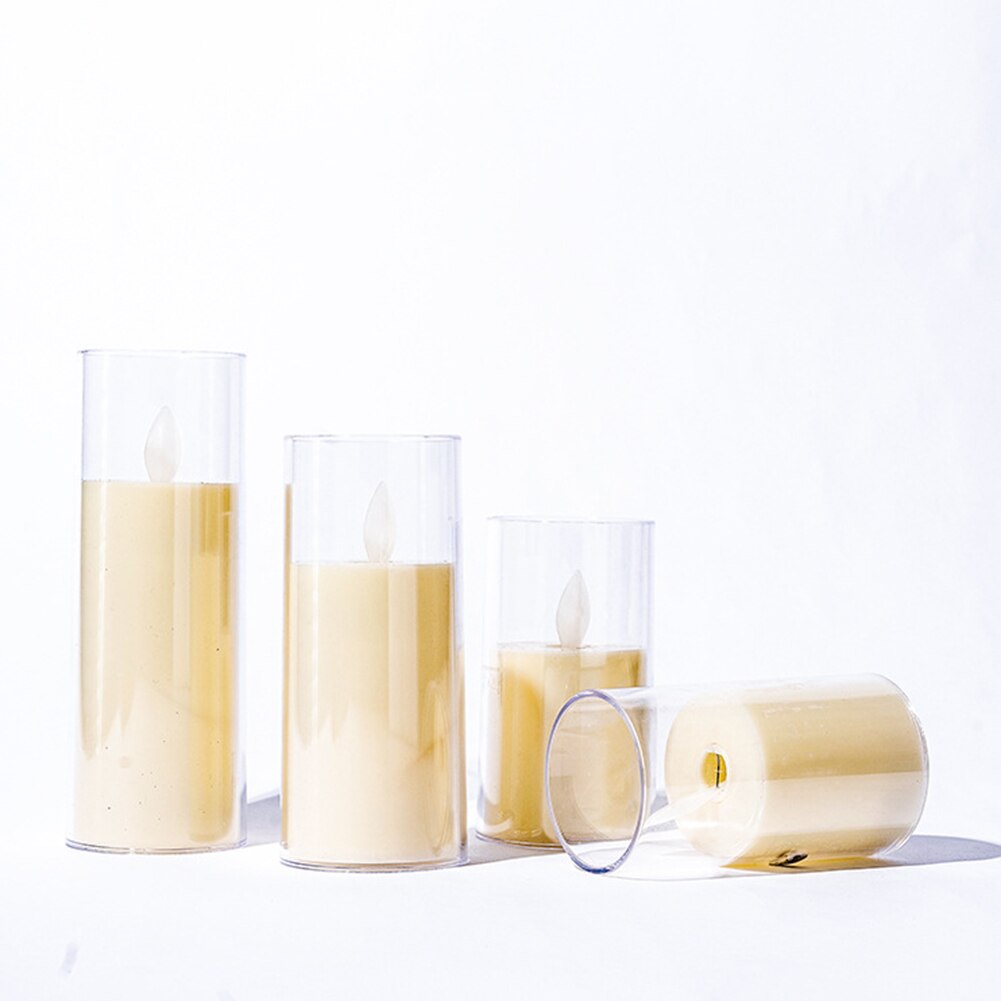 Flickering Flameless Candles -Battery Operated LED Tealights - for Weddings, Parties, and Holidays"