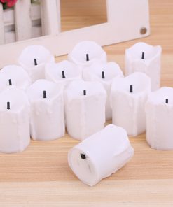 12Pcs Best Flameless Battery Candles - Cool Tealight Candles/