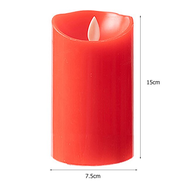 Flickering Flameless Candles -Battery Operated LED Tealights -  for Weddings, Parties, and Holidays"