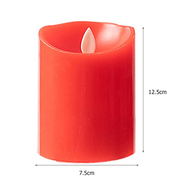 Flickering Flameless Candles -Battery Operated LED Tealights -  for Weddings, Parties, and Holidays"